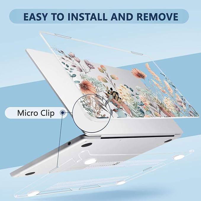 Compatible with MacBook Air 13.6 inch Case, M4 A3240/M3 A3113/M2 A2681 - Image 3