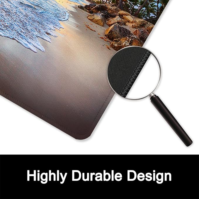 ITNRSIIET Mouse Pad with Stitched Edge Premium Textured Smooth Precise - Image 3