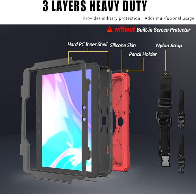 rantice Compatible with Samsung Galaxy TAB Active PRO 10.1 inch/Tab Active4 PRO - Image 3