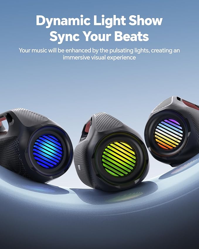 100W Bluetooth Speaker, Outdoor Wireless Boombox - Image 8