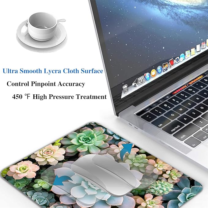 Cute Succulent Plants Mouse Pads - Image 5