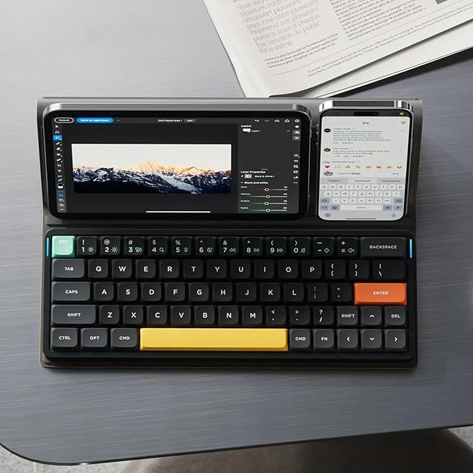 nuphy Air60 V2 Portable Wireless Keyboard 60% Low Profile Mechanical Keyboard - Image 3