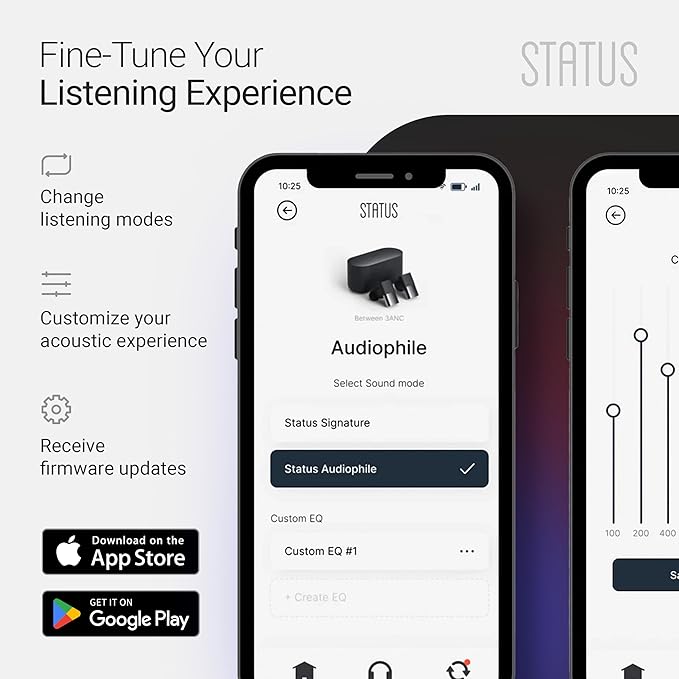 Status Between 3ANC Onyx True Active Noise Cancelling Wireless Earbuds - Image 7