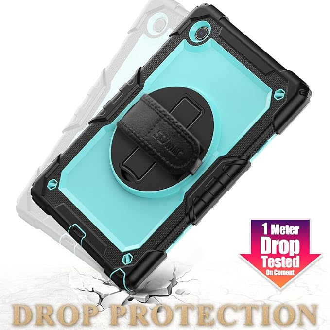 SEYMAC stock Case for Samsung Galaxy Tab A8 10.5'', Full-Body Drop Protection - Image 7