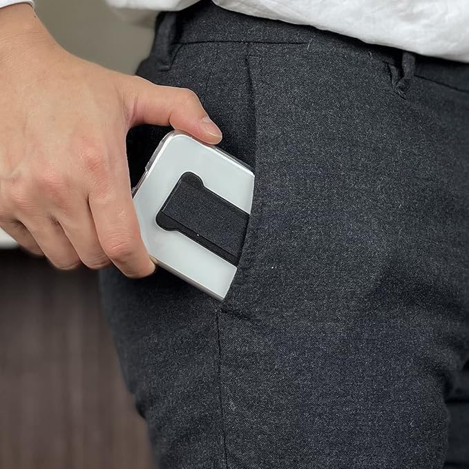 Phone Grip Holder for Hand, Universal Finger Strap Phone Holder, Finger Selfie - Image 7