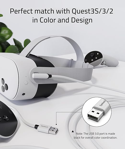 Syntech Link Cable 16FT for PCVR Compatible - Image 3