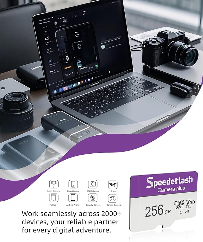 Micro SDXC Memory Card 256GB-Speederlash Camera Plus TF Card - Image 4