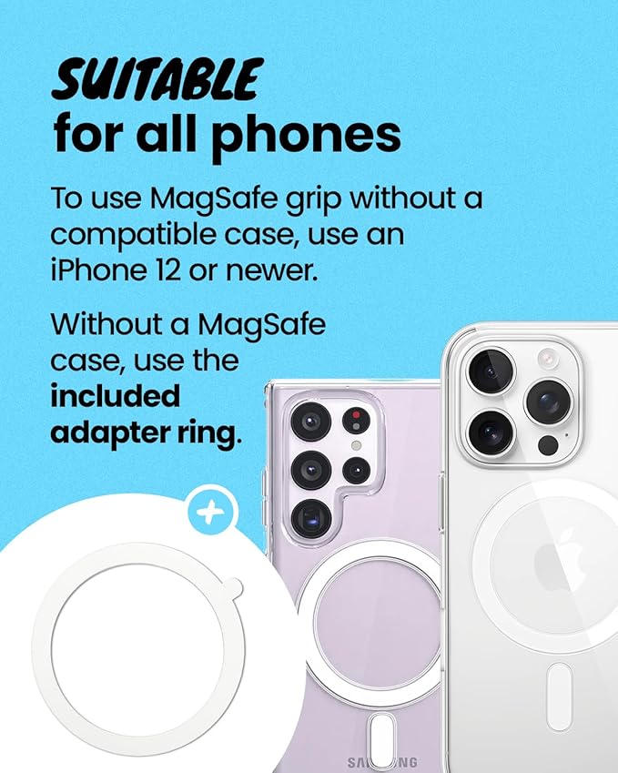 3 in 1 Magnetic Umbrella Sunshade Collapsible Expandable Phone Grip & Stand - Image 9