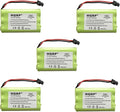 HQRP 5-Pack Cordless Phone Battery Compatible by HQRP