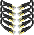 CAT 8 Ethernet Cable Shielded SFTP Internet Network Patch Cord, Heavy Duty High by KASIMO