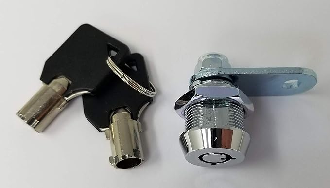 Admiral Locks Tubular Cam Lock, Keyed Alike Removable Key RV Compartment - Image 4