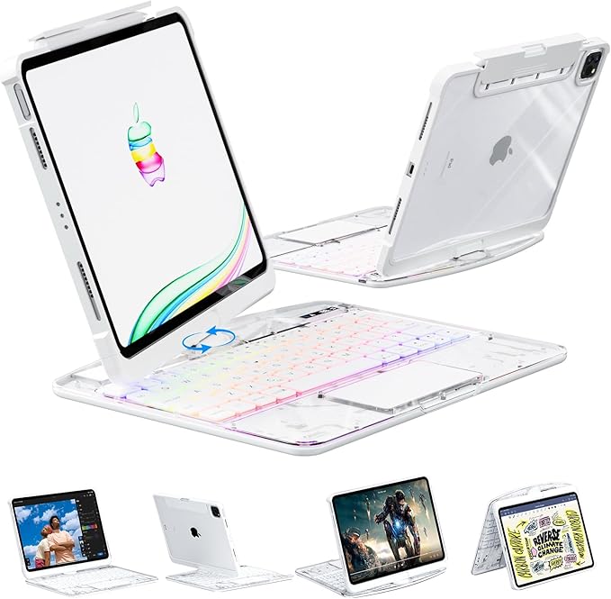 KARTICE Transparent 360 Keyboard Case by Kartice