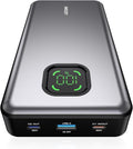 65W Power Bank, 25000mAh Laptop Portable Charger, 100W Total Fast Charging by Ansody