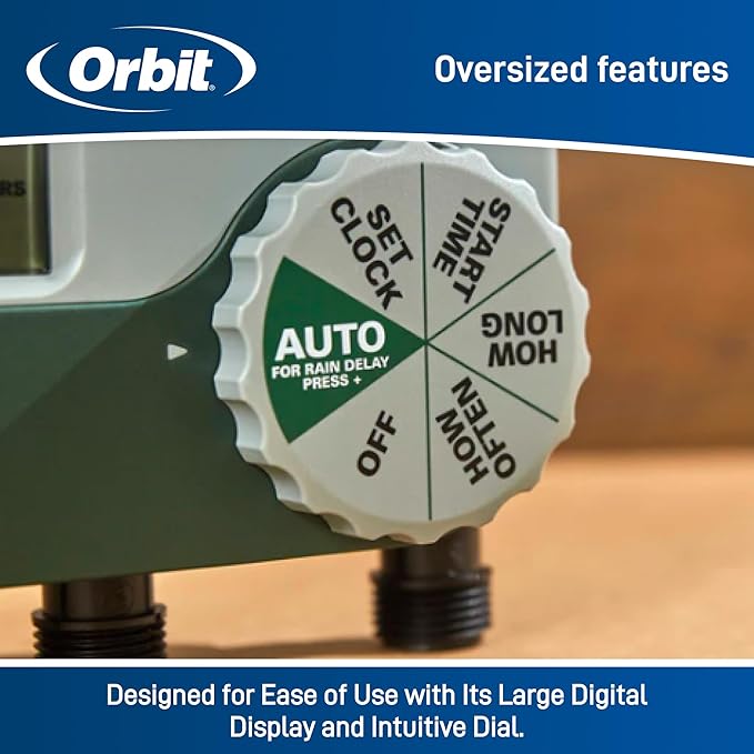 Orbit 56082 3-Outlet Hose Watering Timer - Image 2