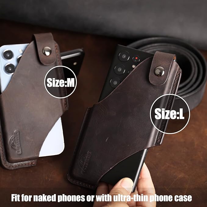 Topstache Leather Phone Holster/ Sheath - Image 6