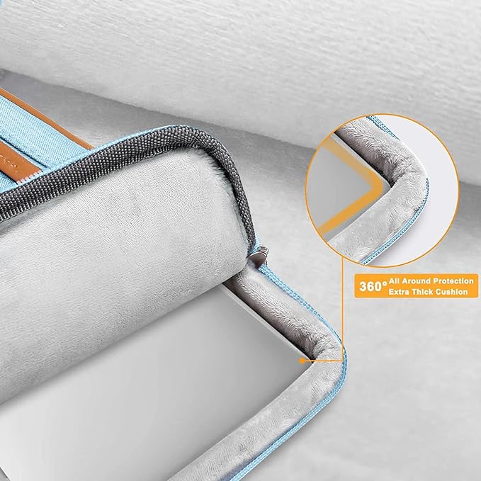 MOSISO 360 Protective Laptop Case 15 inch, 15 inch Laptop Sleeve Compatible - Image 3