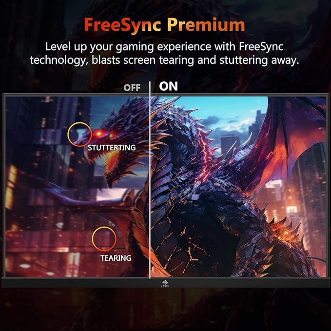 Z-Edge 24.5 inch 240Hz 165Hz 144Hz Gaming Monitor, FHD 1080p, MPRT 1ms - Image 3