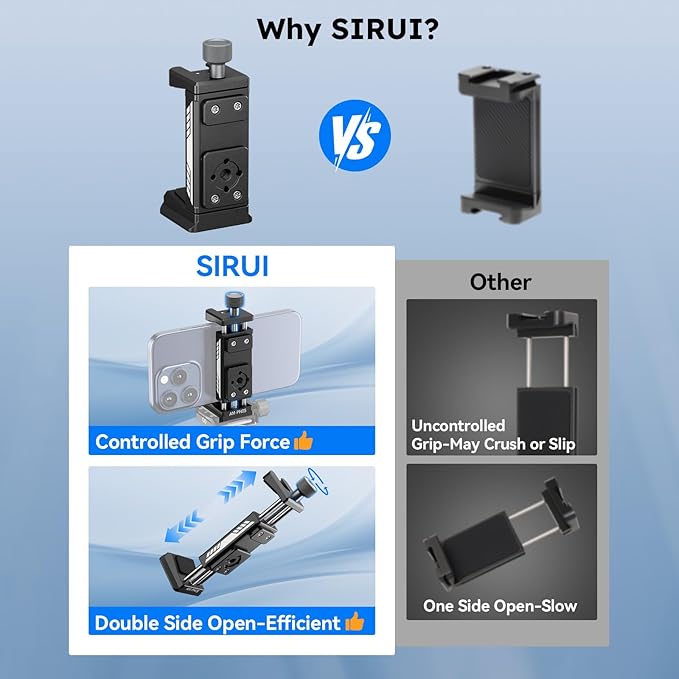 SIRUI Phone Mount for Tripod - Image 5