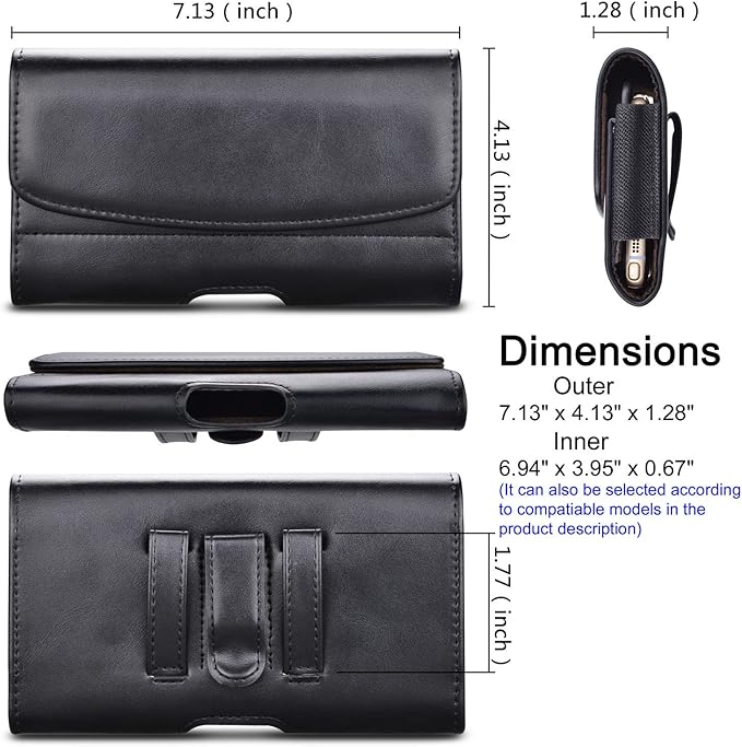 Phone Holster for Samsung Galaxy S25 S24 S23 S22 S21 Ultra S20 FE S10 S9+ S8+ - Image 3