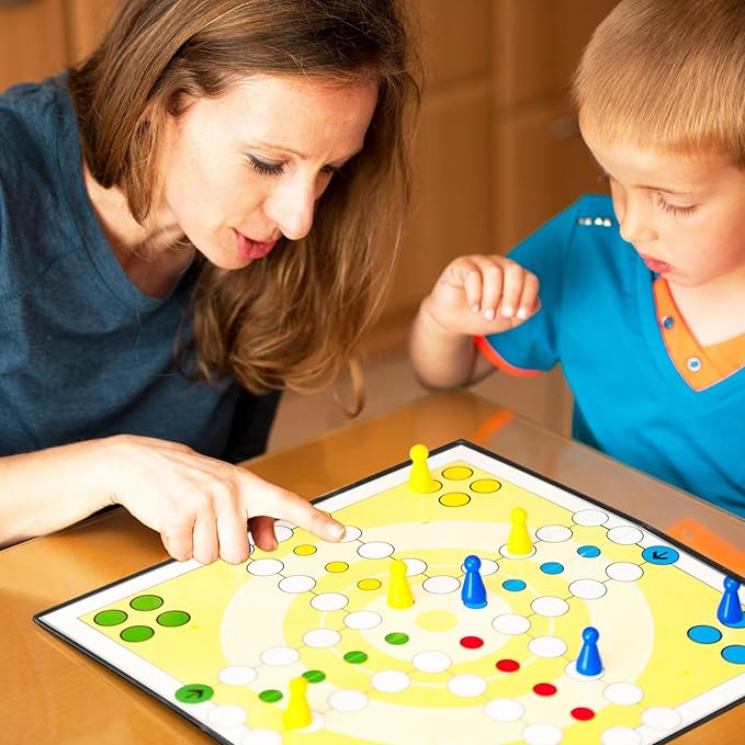 Zhanmai 4 Pcs Folding Blank Game Board, Blank Quad Fold Dry Erase Battle - Image 5