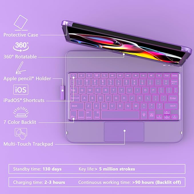 for iPad A16 11th Generation/10th Generation Case - Image 6