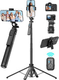 71" Cell Phone Tripod & Selfie Stick, by povodo