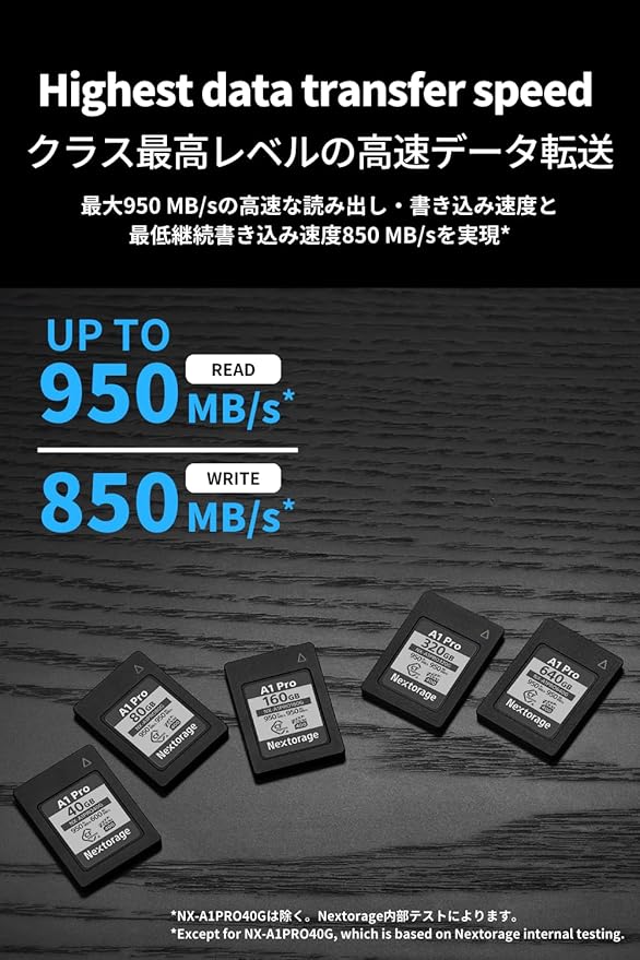 Nextorage Japan CFexpress Type A Card NX-A1PRO 40GB VPG 400 Urtla Fast Read - Image 5