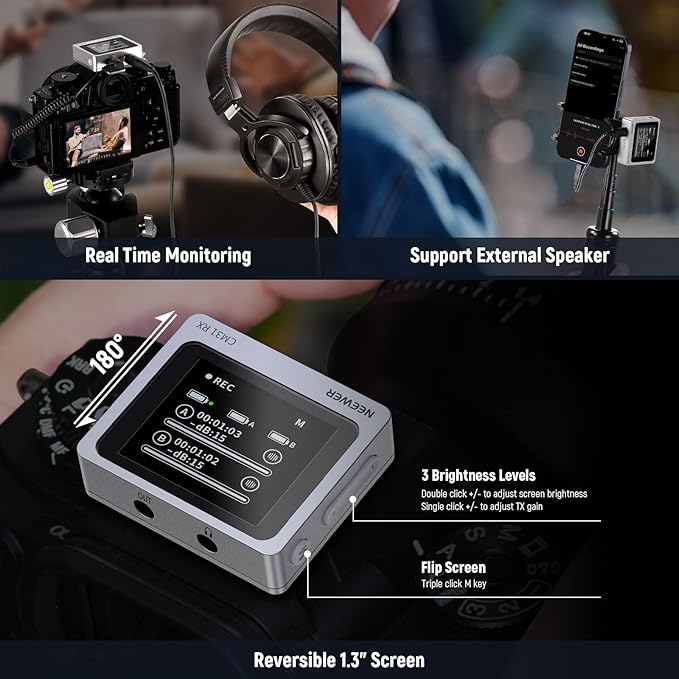 Neewer CM31 Wireless Lavalier Microphone - Image 7