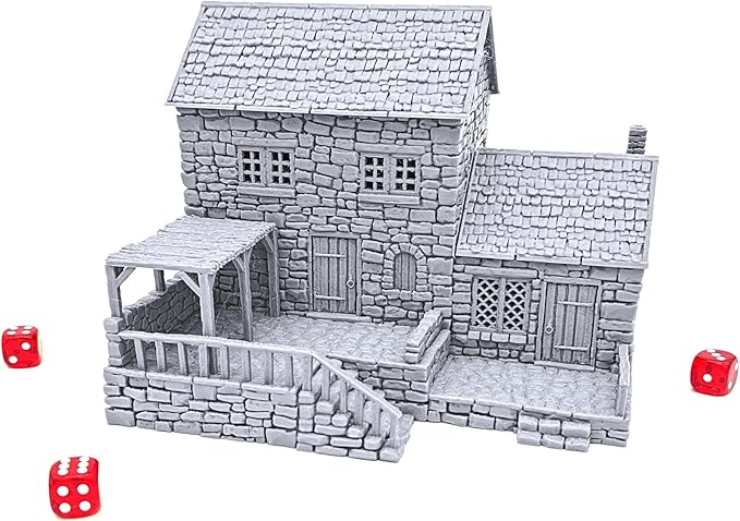 Stonestreet Baker by Printable Scenery, 3D Printed Tabletop RPG Scenery and - Image 2