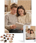 Custom Puzzles from Photos, Personalized Natural Wood Puzzle by EGUEGU