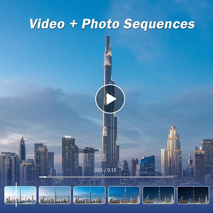 ATLI X10 4K Time Lapse Camera 30 FPS Video Wi-Fi App Control Ultra-Low Power - Image 9