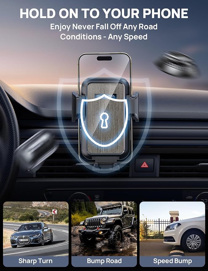 Dashboard Phone Holders for Your Car Car Cell Phone Holder, Non-Slip Silicone - Image 6