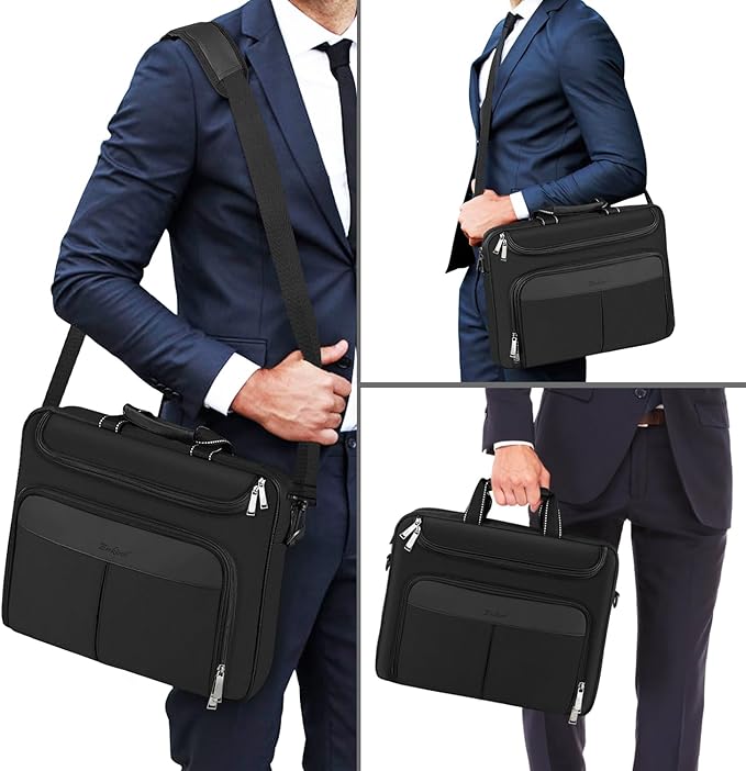 17 inch Waterproof Protective Laptop Messenger Briefcase - Image 7
