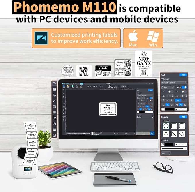 Phomemo M110 Label Makers - Image 3
