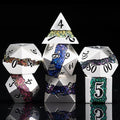 Polyhedral Metal Dice Set by Maywin