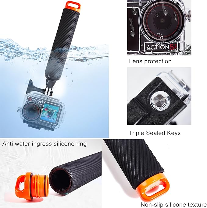 Waterproof Case for DJI Osmo Action 5 Pro/4/3 - Image 6