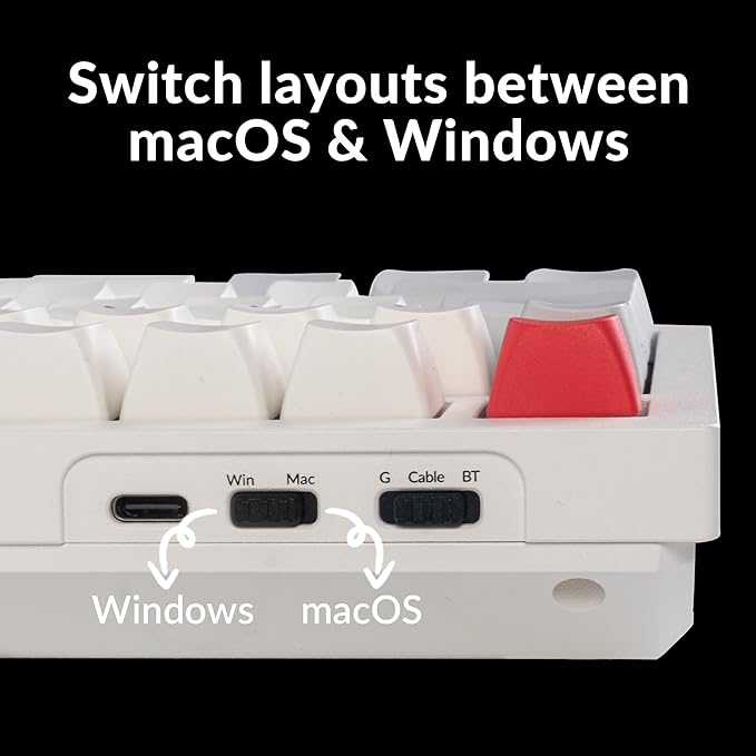 Keychron Q6 Max QMK/Launcher Wireless Bluetooth/2.4 GHz/USB-C Wired Custom - Image 7