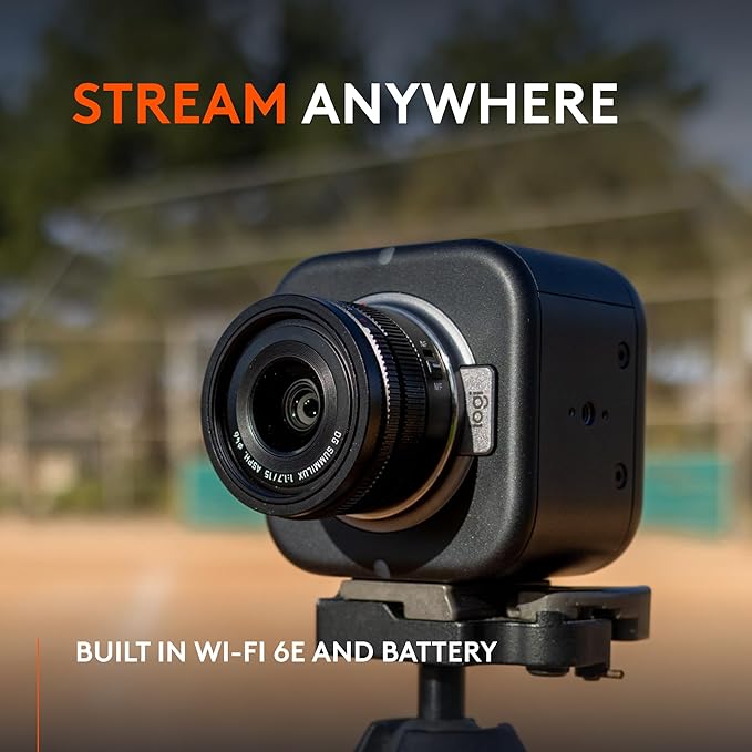 Logitech for Creators Mevo Core Wireless Live Streaming Camera, 4K Video Camera - Image 4