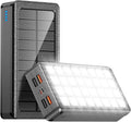 Solar Charger Power Bank 66800mAh Portable Charger by AEECESTORE