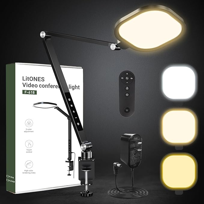 Video Conference Light for Computer, Dimmable Camera Lighting for Video - Image 9