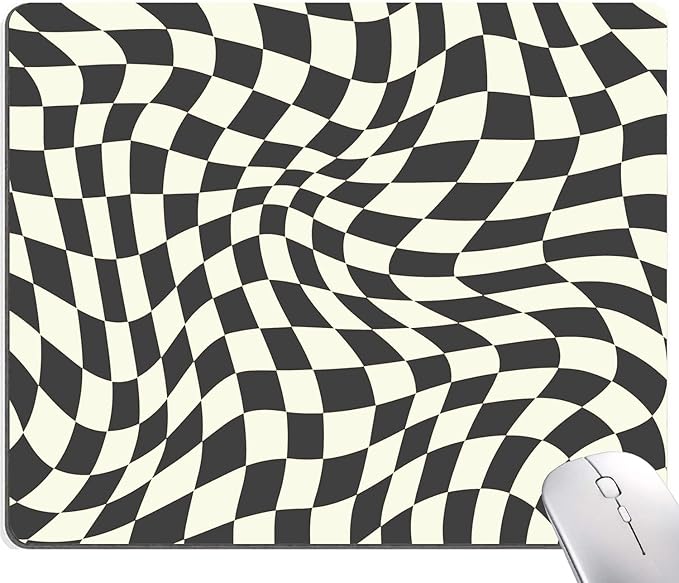 Mouse Pad, Square Mouse Mat Waterproof Computer Mousepad Non-Slip Rubber Base by SANWUMIAN