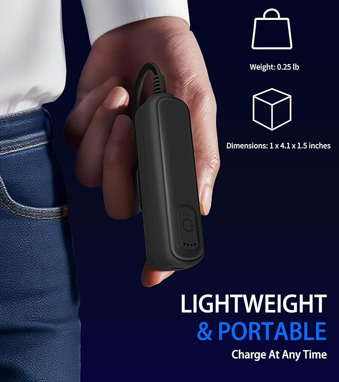 Battery Pack for Meta/Oculus Quest 3S/3/2, 5000mAh Battery VR Charger, Extend - Image 6