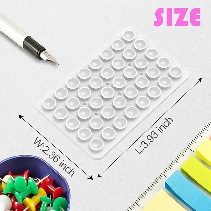 2PACK Silicone Double Sided Suction Phone Case Mount, Detachable Hands Free & - Image 5