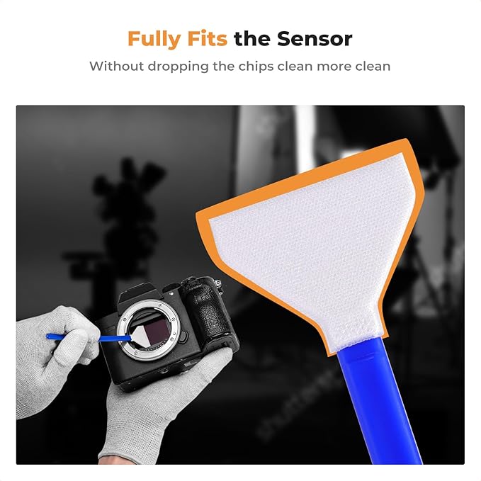 K&F Concept 10 Pack APS-C-Frame Sensors Cleaning Swabs, DSLR SLR Digital Camera - Image 3