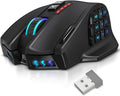 UtechSmart Venus Pro RGB Wireless MMO Gaming Mouse, 000 DPI Optical Sensor by UtechSmart