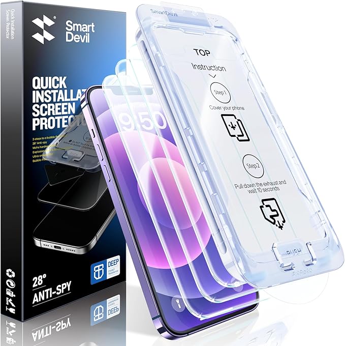 SMARTDEVIL 2-Pack Screen Protector by SmartDevil