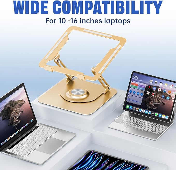 Laptop Stand for Desk, Adjustable Computer Stand - Image 3