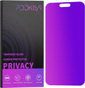 Compatible for iPhone 15 Plus/iPhone 16 Plus Privacy Screen Protector Tempered by ScreenProtectorGlass