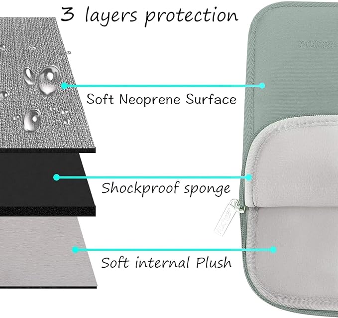 MOSISO Laptop Case 15 inch, 15 inch Laptop Sleeve Bag Compatible - Image 3