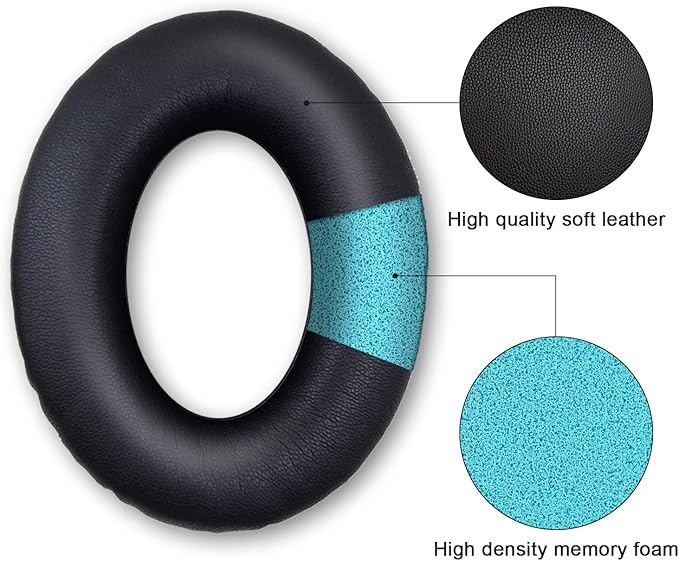 Replacement Ear Pads for Bose QuietComfort 35 35 II 15 25, Headphone Ear Covers - Image 5